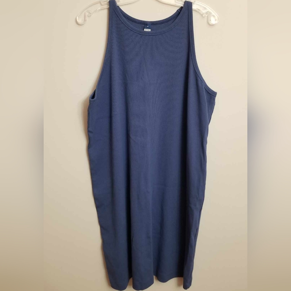 Old Navy Midi Ribbed Dress